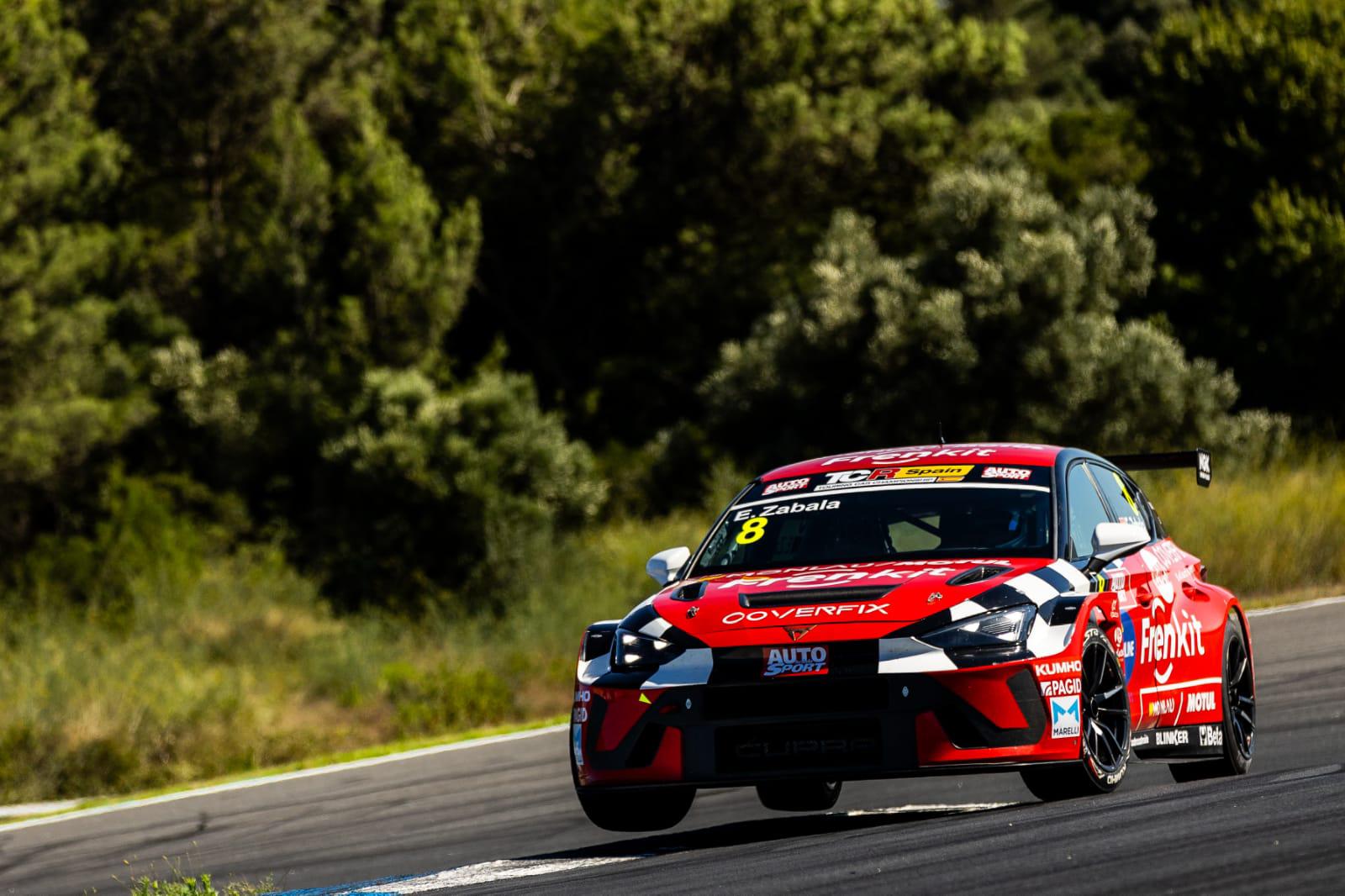 Erik Zabala, en la segunda ronda del TCR Spain de Estoril